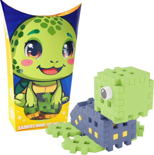 Stavebnice Mini Waffle Pocket Pets – želva