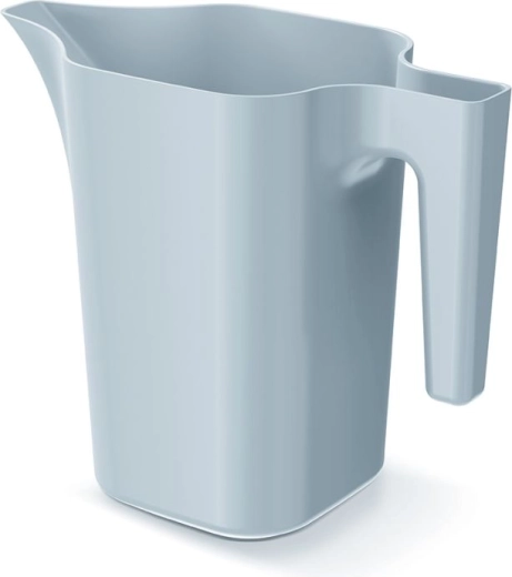 Plastová konvička na zalévání 1,8 l světle šedá