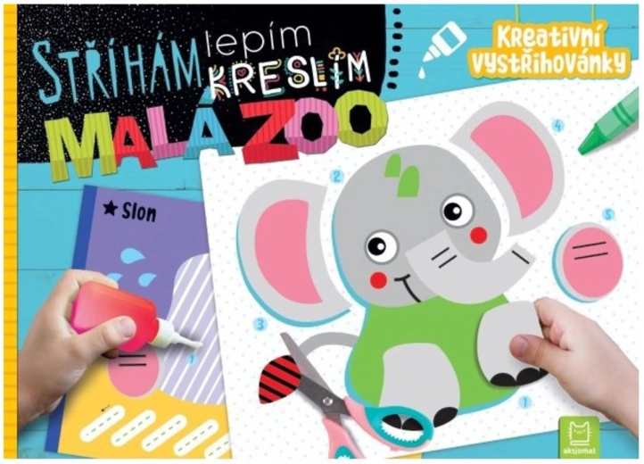 Stříhám, lepím, kreslím – malá zoo kreativní vystřihovánky
