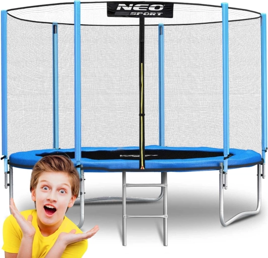 Zahradní trampolína 183 cm se sítí a žebříkem Neo-Sport