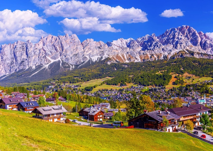 Enjoy puzzle Cortina d'Ampezzo, Itálie 1000 dílků