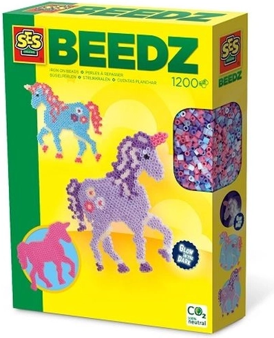 Ses Creative Beedz zažehlovací korálky – fantazijní koně a jednorožci (1200 ks)
