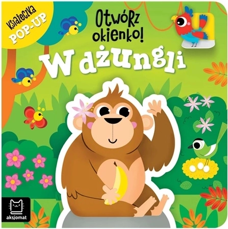 Otevři okénko! V džungli – pop-up knížka s okénky