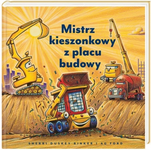 Mistrz kieszonkowy na staveništi - dětská kniha