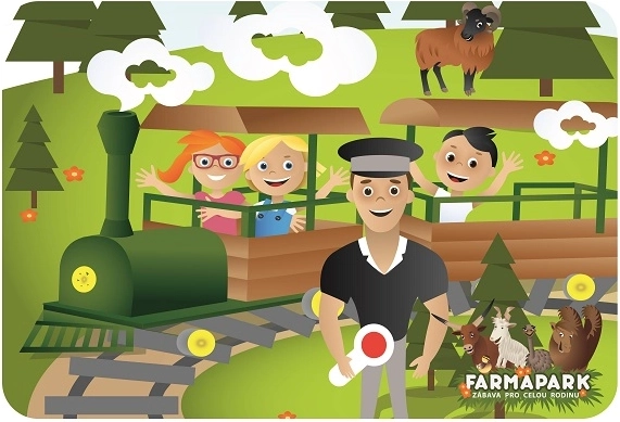 Prime 3D dětské prostírání Farmapark