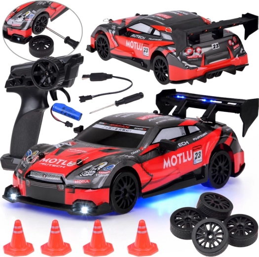 Zdaleka ovládané sportovní auto 4x4 s driftem 1:24