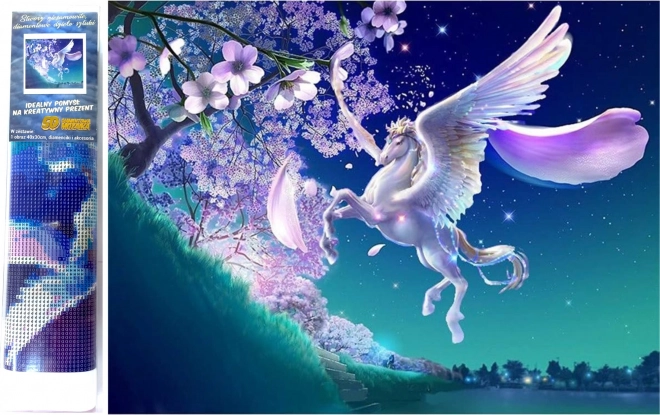 Norimpex diamantové malování Pegas 30x40 cm