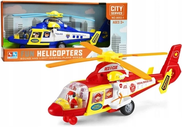 Helikoptéra 38 cm se světly a zvuky