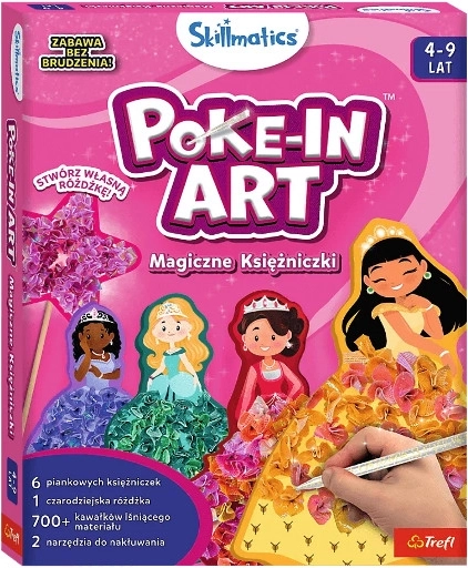 Skillmatics poke-in art magické princezny