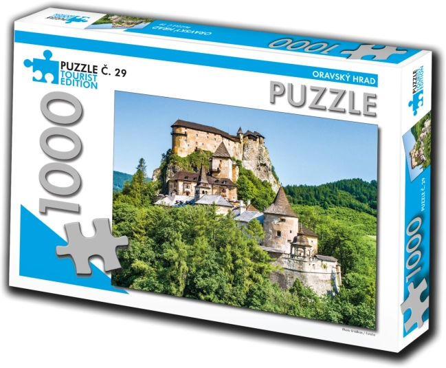 Puzzle Oravský hrad 1000 dílků turistická edice