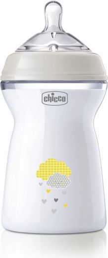 Chicco Natural Feeling antikolik kojenecká láhev 330 ml 6m+ neutrální