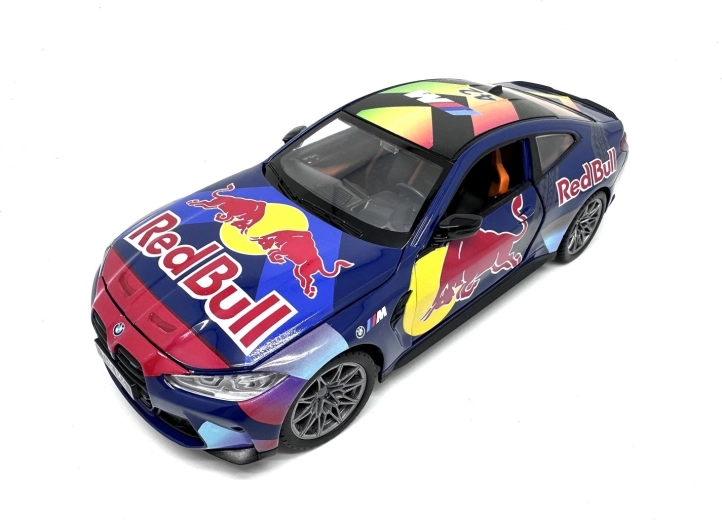 MSZ BMW M4 Red Bull 1:24 se světlem a zvukem - 1 kus
