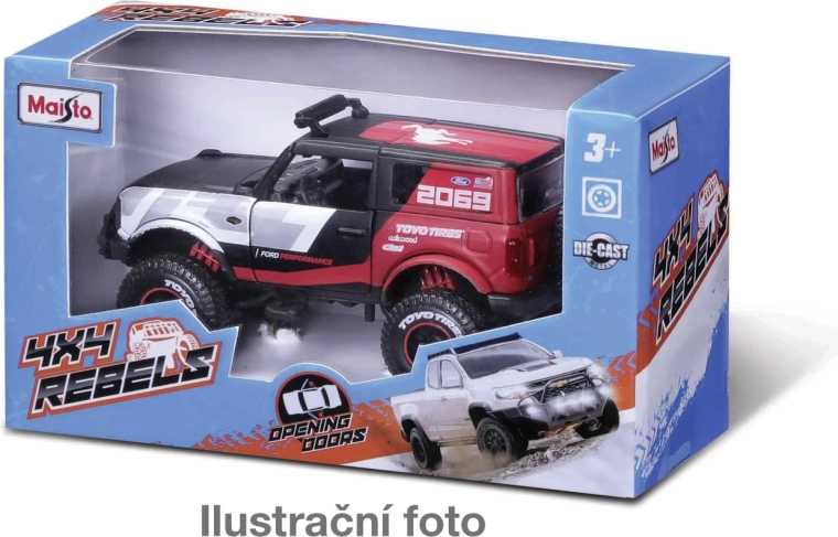 Maisto 4x4 Rebels terénní model auta
