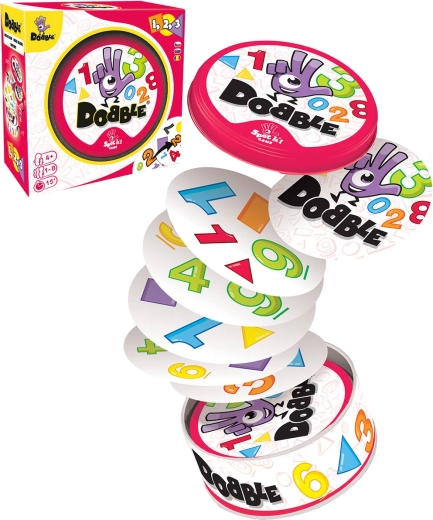 Asmodee Dobble 1-2-3 – postřehová karetní hra pro děti