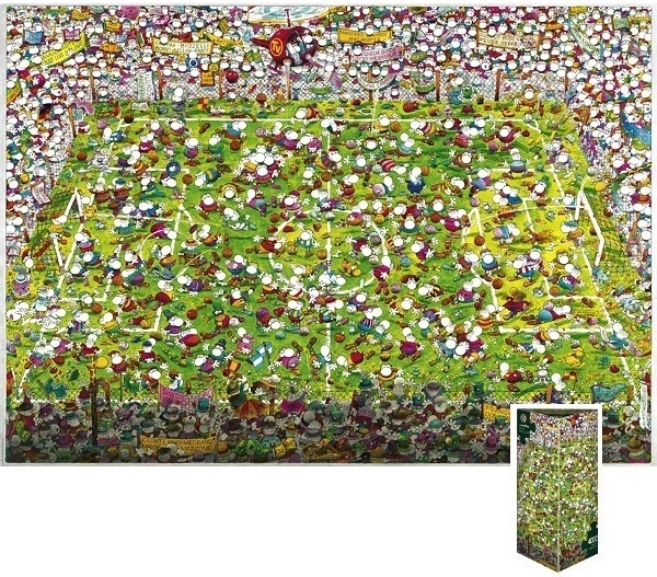 Puzzle HEYE Bláznivý fotbal 4000 dílků