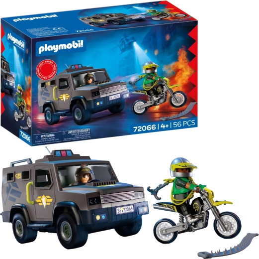 Playmobil SWAT taktický vůz s figurkami a doplňky