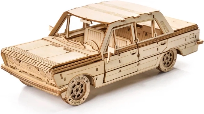 Little Story 3D dřevěná skládačka auta FSO Fiat 125p 1:16
