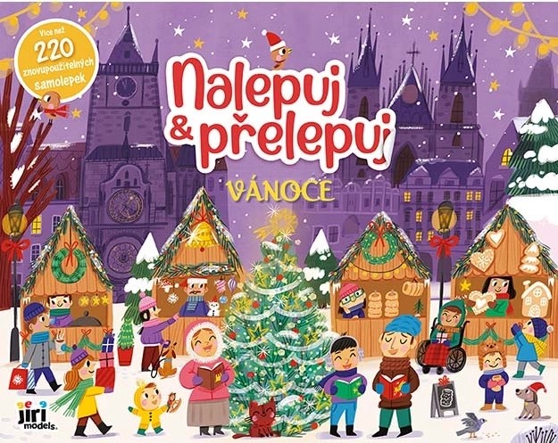 Nalepuj a přelepuj Vánoce