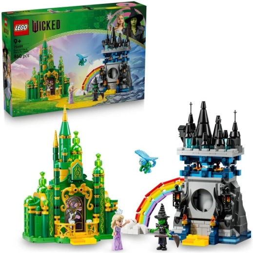 Stavebnice LEGO Wicked – Smaragdové město a hrad Kiamo Ko