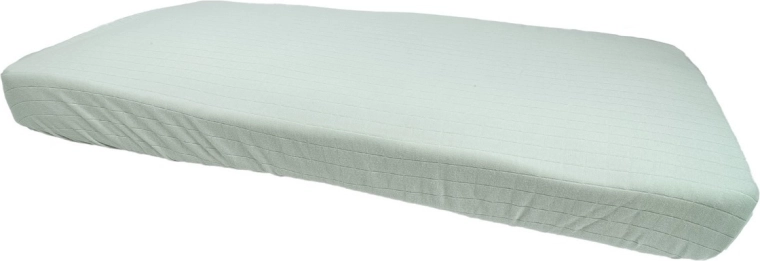 Lodger slumber solid prostěradlo do kolébky 40 × 80 cm peppermint