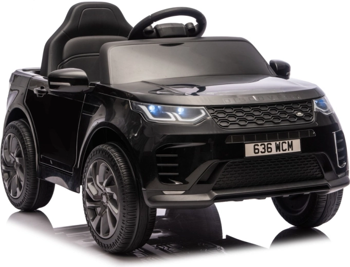 Dětské elektrické autíčko LAND ROVER Discovery, černé