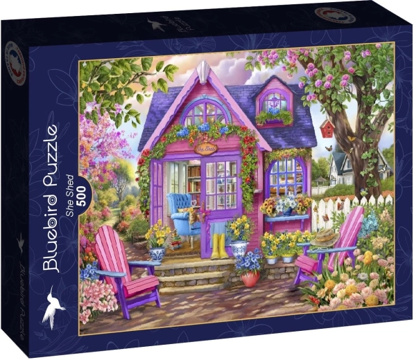 Bluebird puzzle její kůlna 500 dílků
