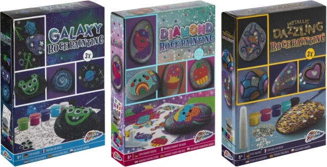 Grafix Diamantové malování: Zdobení kamínků