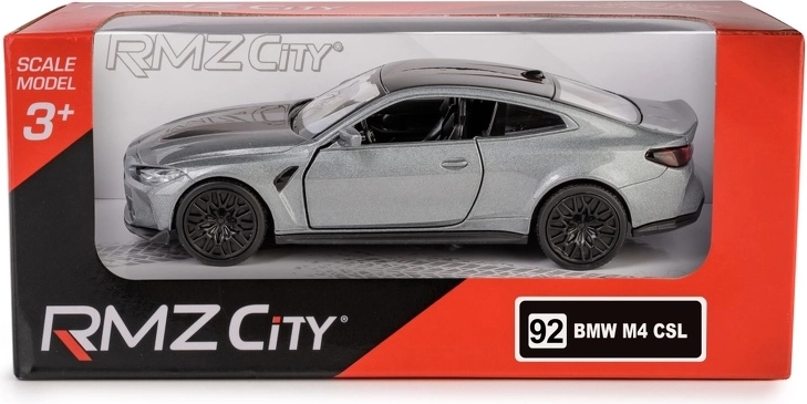 Kovový model RMZ City Porsche 930 Turbo 1:32 stříbrný