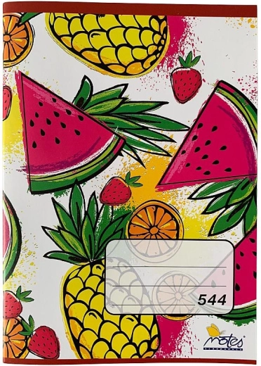 Sešit A5 40 listů linkovaný z bezdřevého papíru