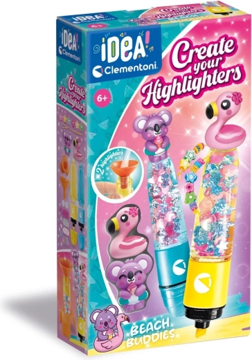 Clementoni IDEA kreativní sada na výrobu zvýrazňovačů FRIENDS
