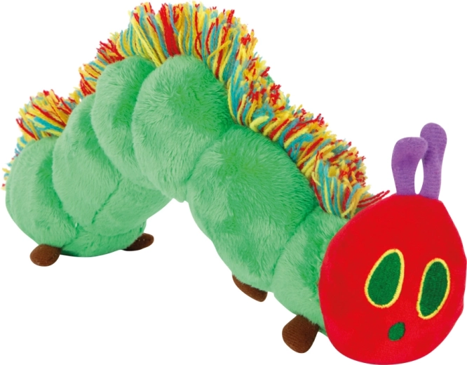 small foot plyšová housenka z knihy Velmi hladová housenka (Eric Carle) 28 cm