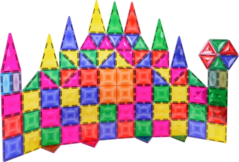 Magnetické stavebnice 3D, 93 dílů