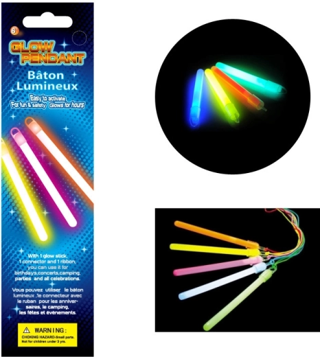 Svítící přívěsek ve tvaru tyčinky pro děti
