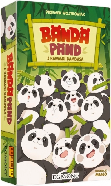Banda pand a kousky bambusu – rychlá rodinná karetní hra