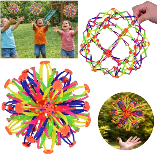 Magická rozkládací barevná koule – rozšiřující se míček