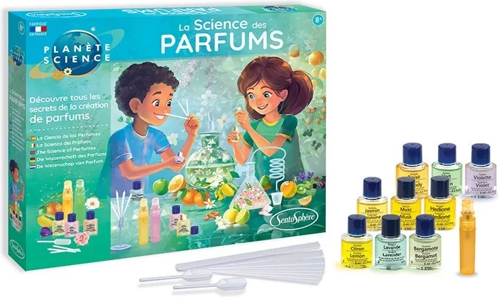 Sentosphere Chemie parfémů – sada na výrobu toaletní vody