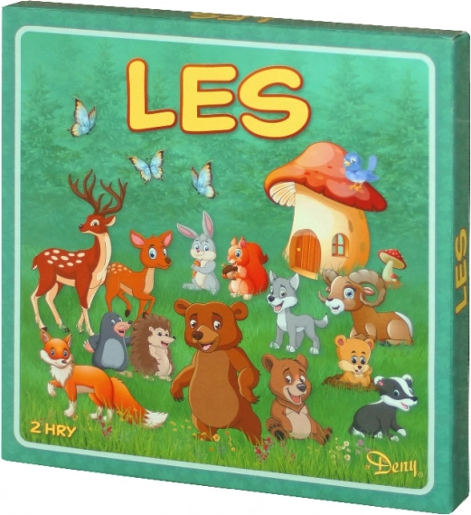 Hra Les a Zvířátka – společenská hra pro děti