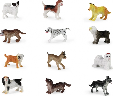 Sada plastových pejsků 12 ks