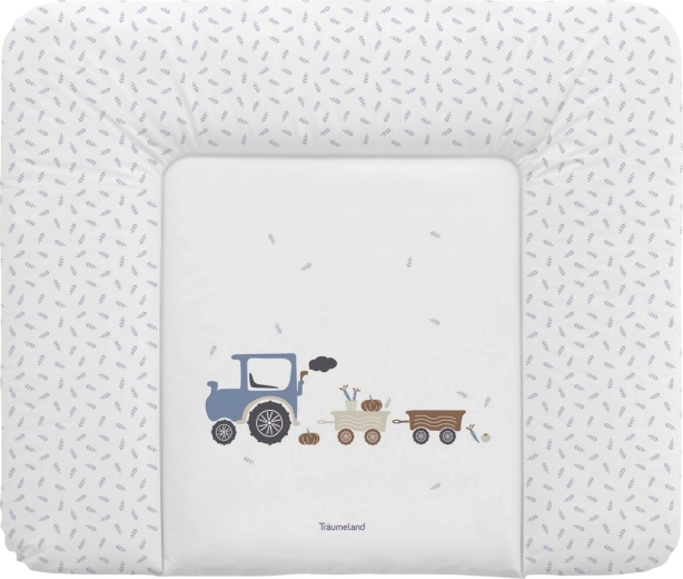 Träumeland přebalovací podložka Little Farm blau 75 × 85 cm