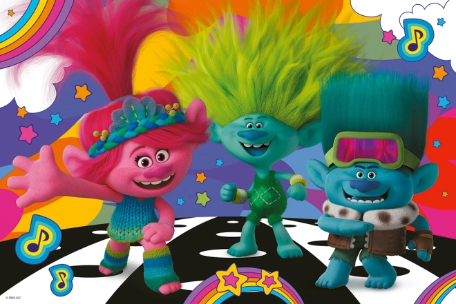 Puzzle TREFL TROLLOVÉ – zábavní trollové, 100 dílků