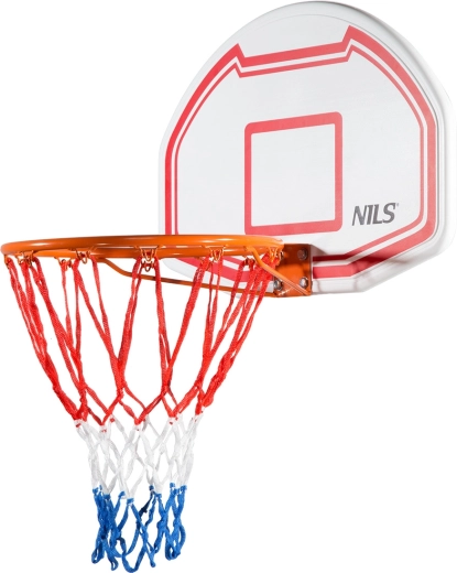 Basketbalový koš na zeď NILS s deskou 71 × 45 cm