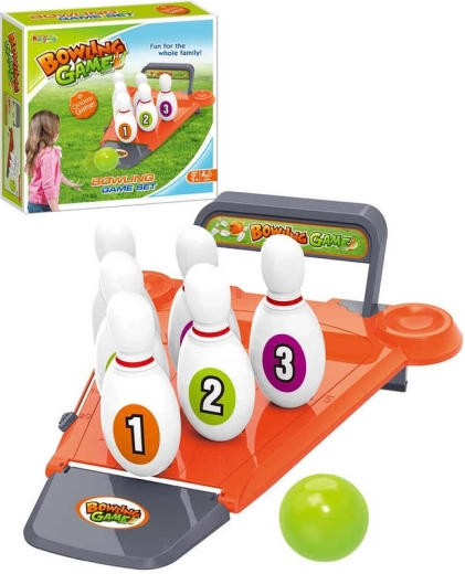 Dětský bowling set 6 kuželek a 2 koule