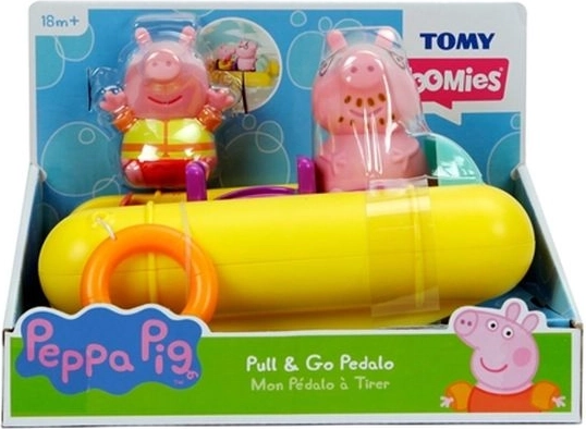 TOMY Peppa Pig plovoucí ponton s figurkami do vany