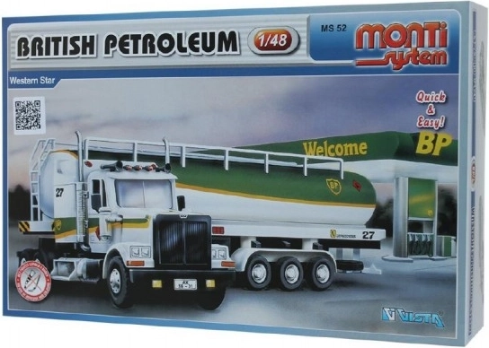 Stavebnice modelu MONTI SYSTEM BRITISH PETROLEUM 1:48