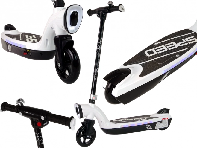 Elektrická koloběžka bílá