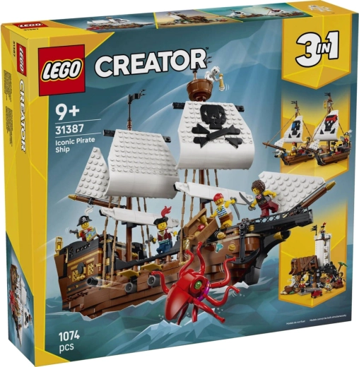 LEGO Creator 3 v 1 Legendární pirátská loď