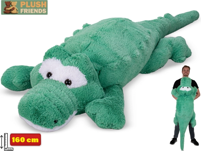 Plyšový krokodýl 160 cm Plush Friends