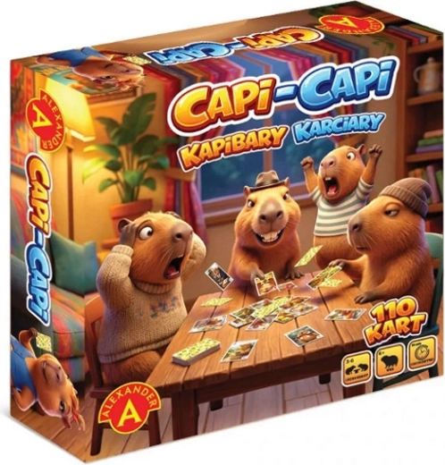 Capi-Capi – kapybary hrají karty