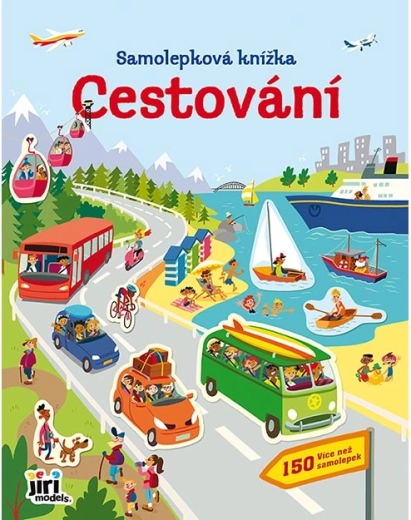 Samolepková knížka Cestování