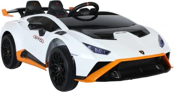 Elektrické autíčko LAMBORGHINI STO Drift – bílé